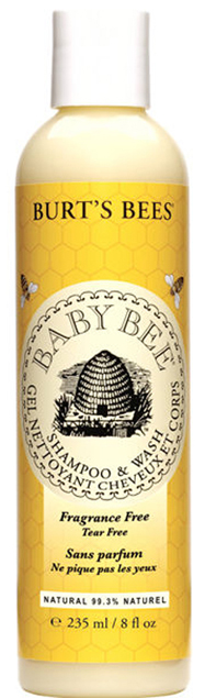 Fragrance-free baby shampoo